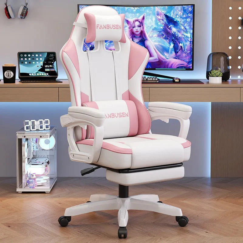 Chaise de jeu chaise d'ordinateur chaise de jeu ergonomique dortoir levage moderne Simple chaise de jeu de bureau