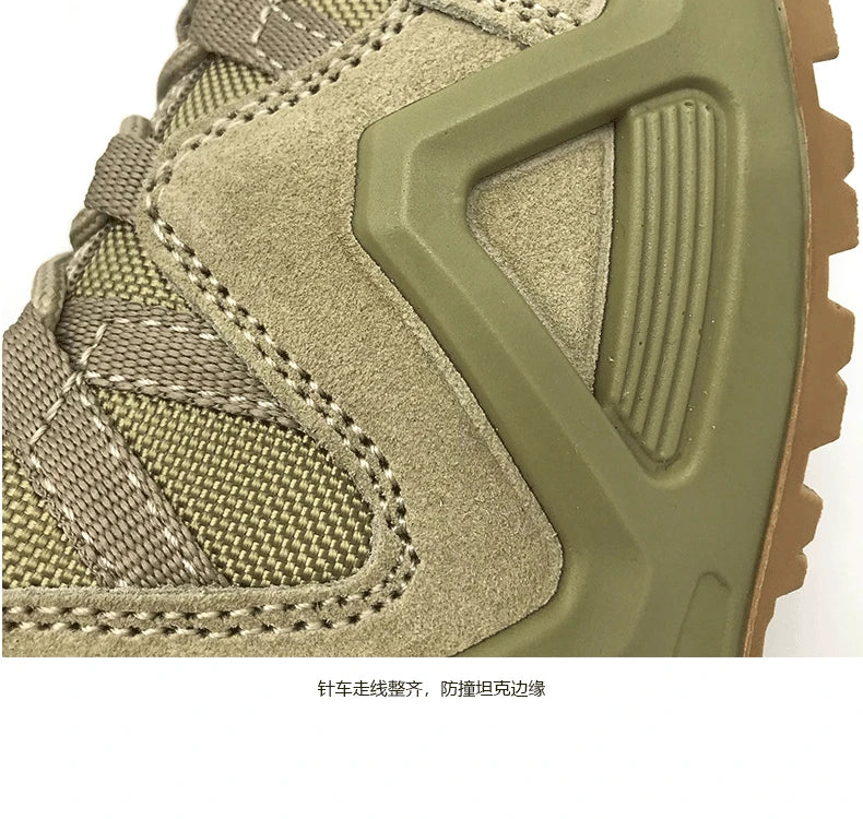 Tactical Hunting Boots Men Special Force Desert Hiking Boots Outdoor Hiking Ankle Shoes Men's Sneakers