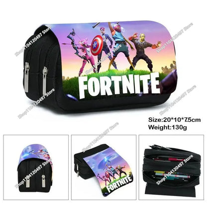 Shooting-Game-Federmäppchen FORTNITED für Jungen, große Kapazität, wasserdichtes Stifteetui, Büro-Schreibwaren, Geschenkspielzeug