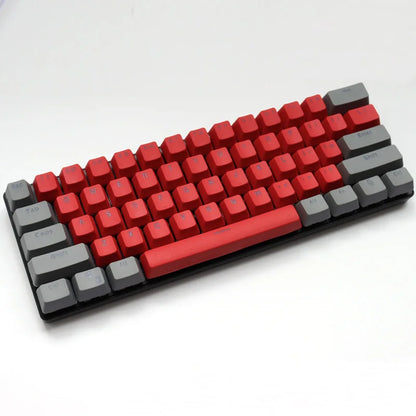 106 Keys Grey Red Keycaps PBT Specials Keycap Backlit Two-Color Key Caps For MX Switch 61/87/104 Mechanical Keyboard