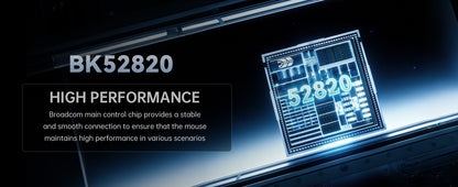 Ratón gaming inalámbrico ultraligero MAMBASNAKE M2, sensor PAW3395PRO 40000 DPI, fibra de carbono 41g, tri-modo