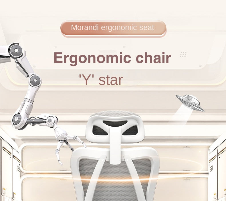 UVR Gaming Computer Chair Mesh Breathable Staff Chair Ergonomic Design Armrest Chair Sitting Comfor THome Office Chair Furniture
