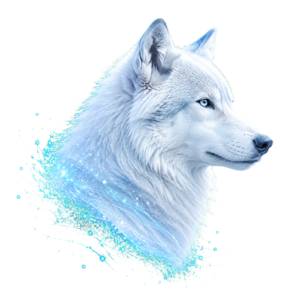 Weißer Wolf, Schutzsymbol von Fraquane